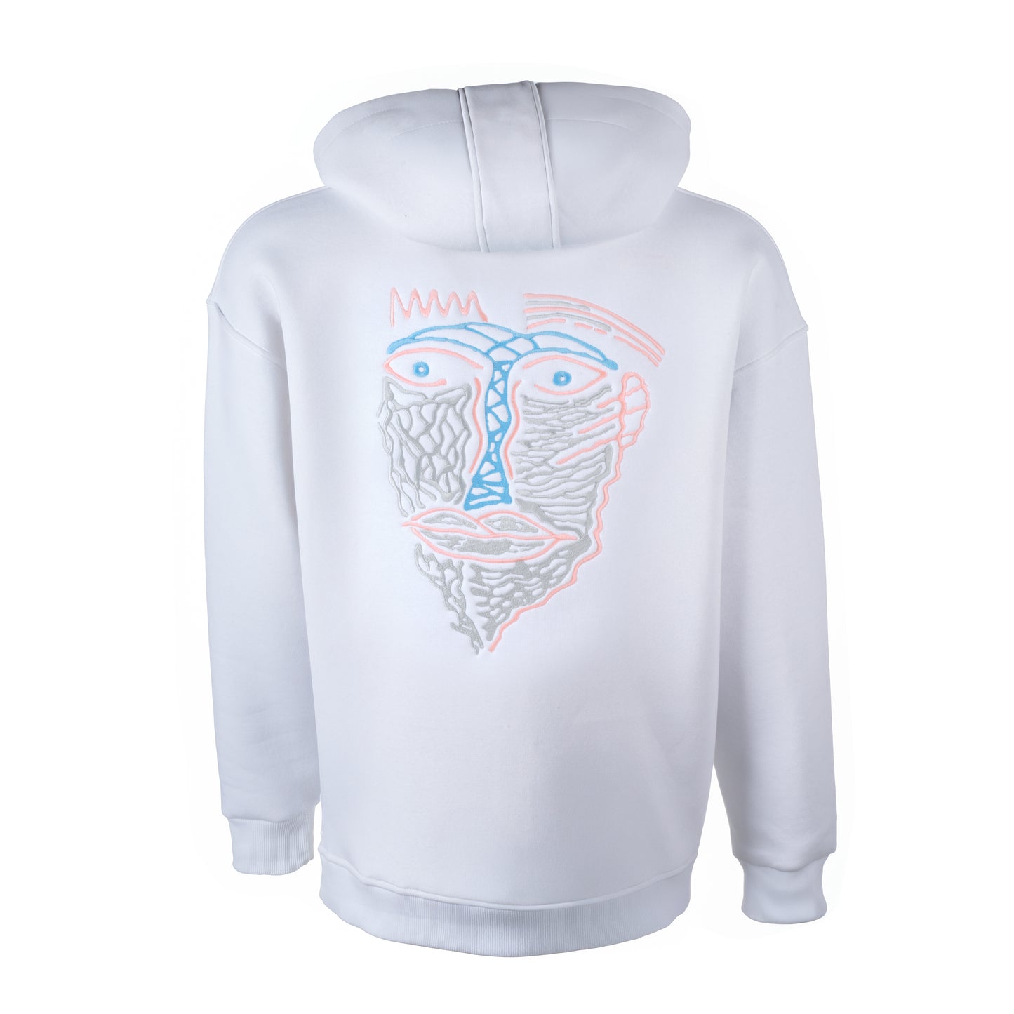 Blues Eyes Hoodie - Weiß - Unisex
