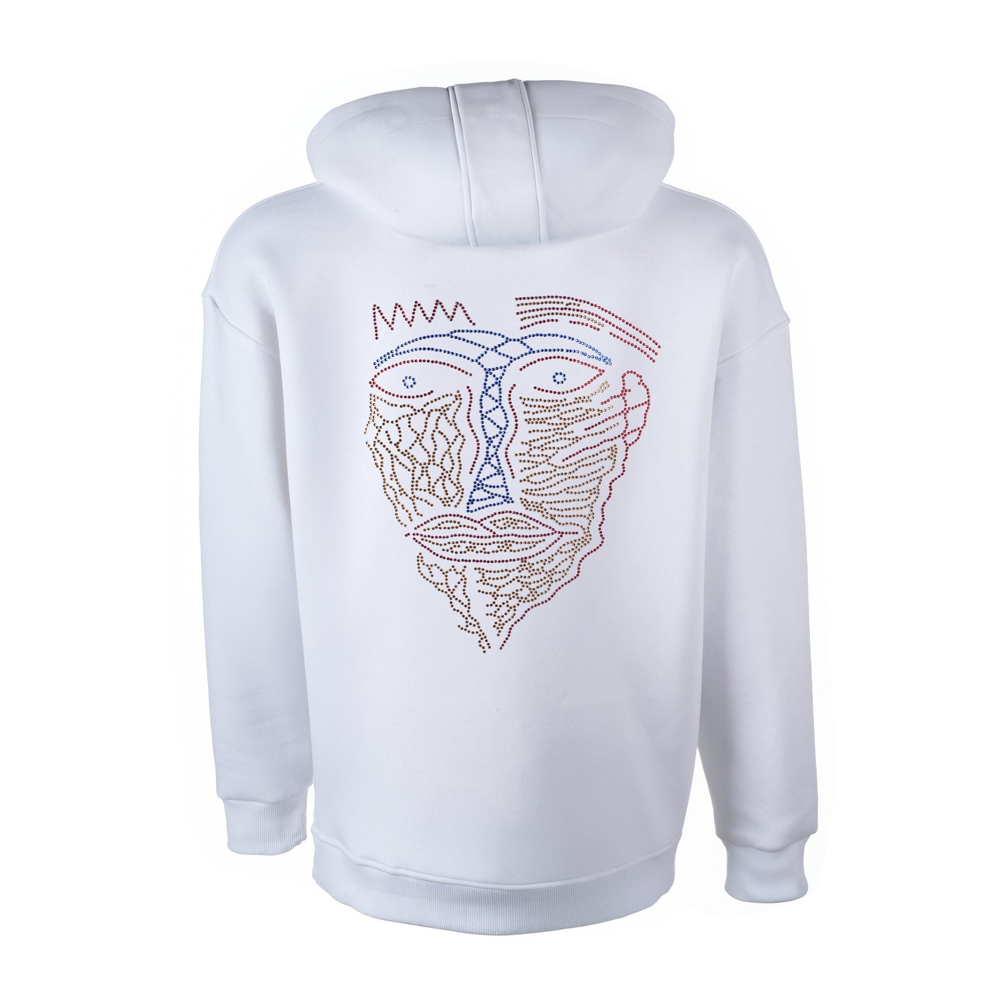 Blues Eyes Hoodie - Weiß - Unisex