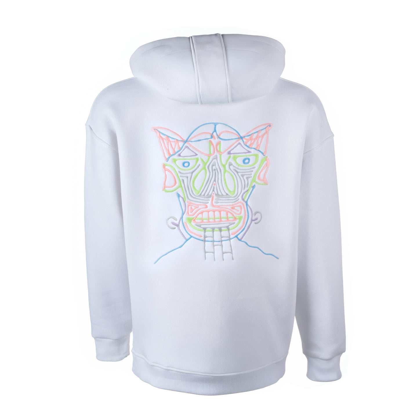 Smart Devil Hoodie - Weiß - Unisex