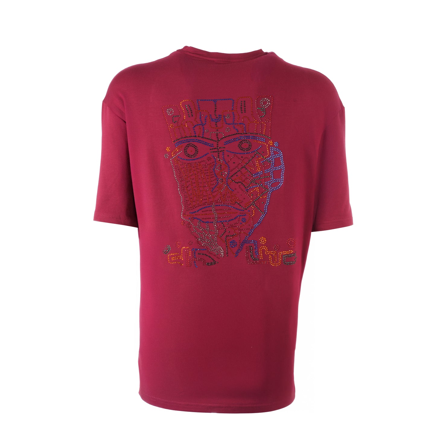 Face of Niho Oversize-Shirt - Bordeaux - Unisex