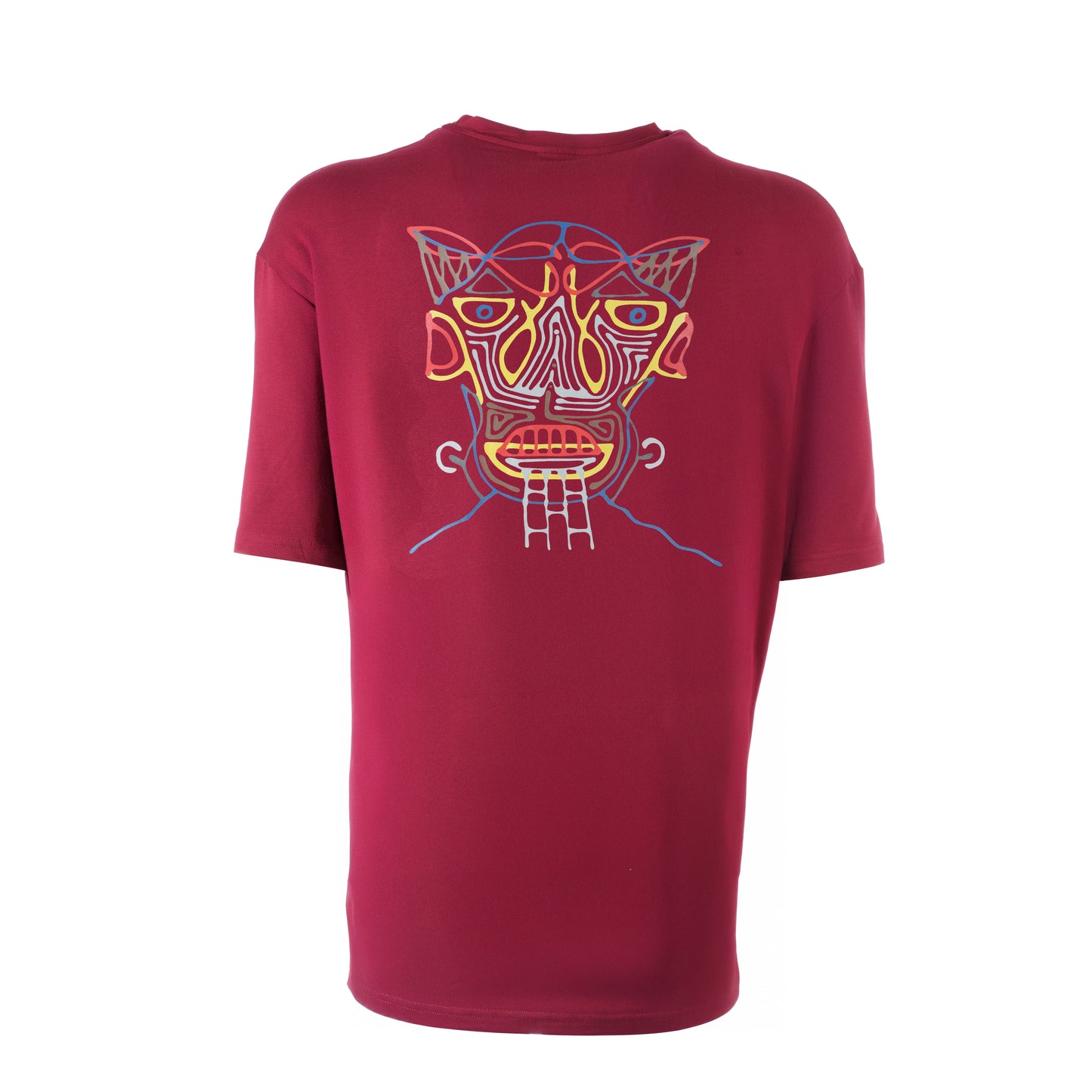 Smart Devil Oversize-Shirt - Bordeaux - Unisex