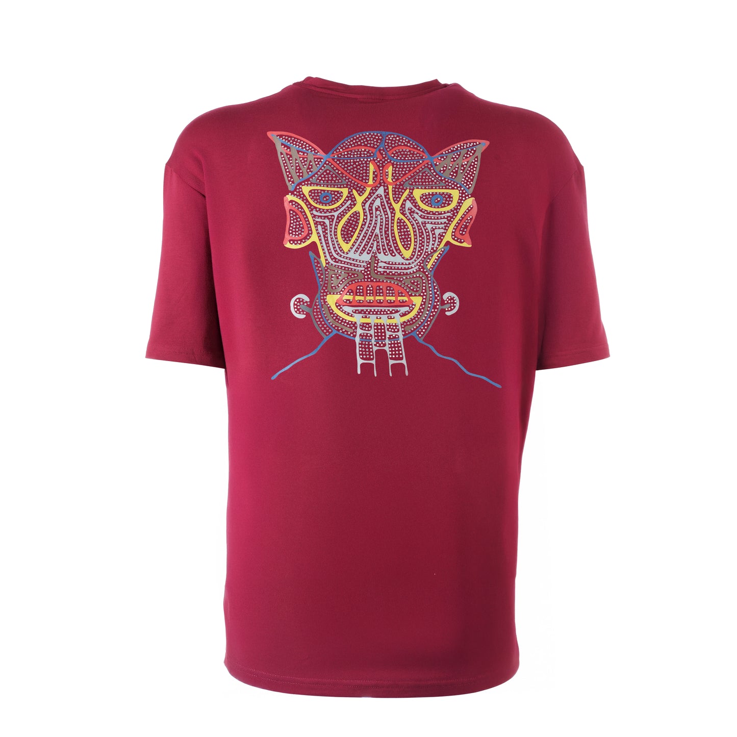 Smart Devil Oversize-Shirt - Bordeaux - Unisex