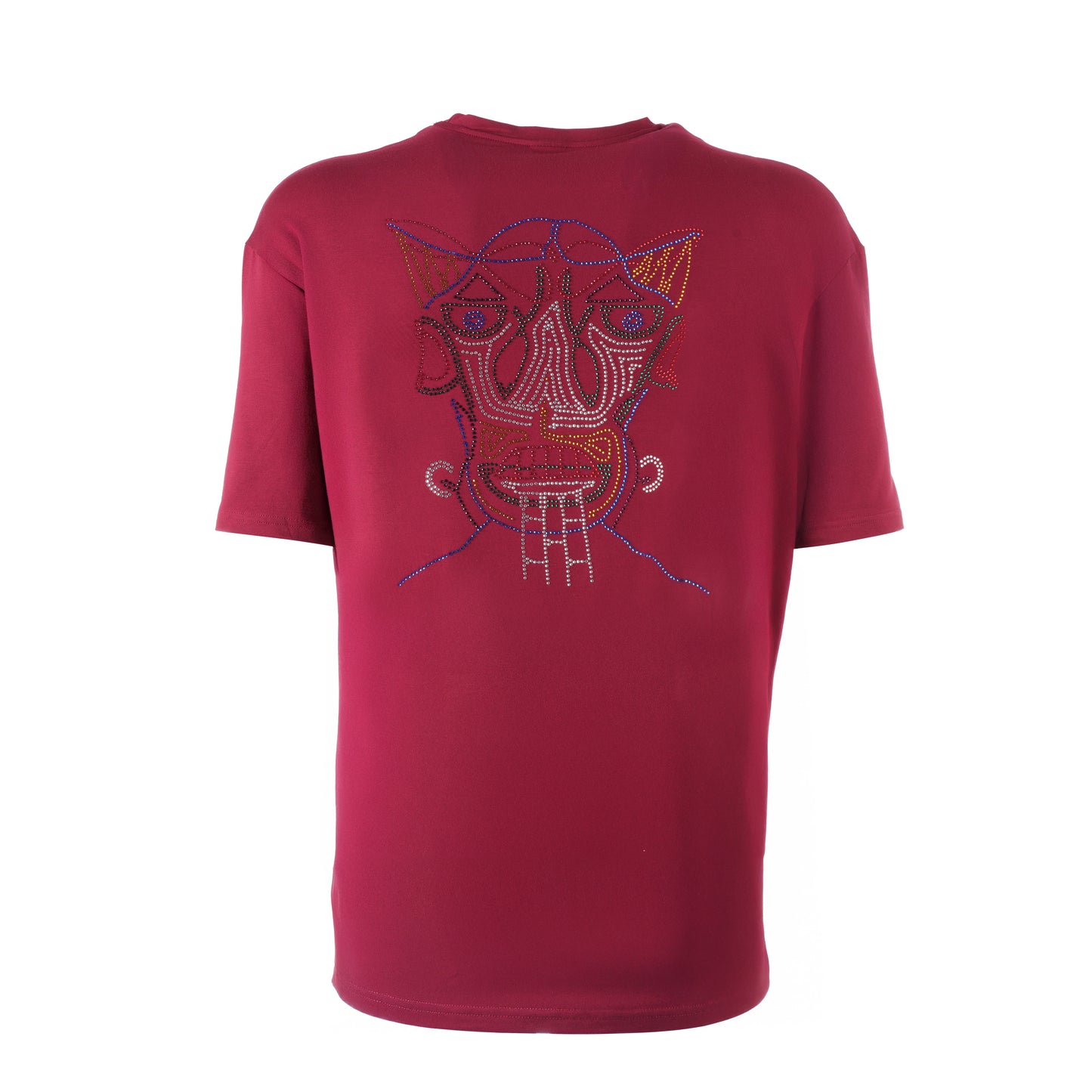 Smart Devil Oversize-Shirt - Bordeaux - Unisex