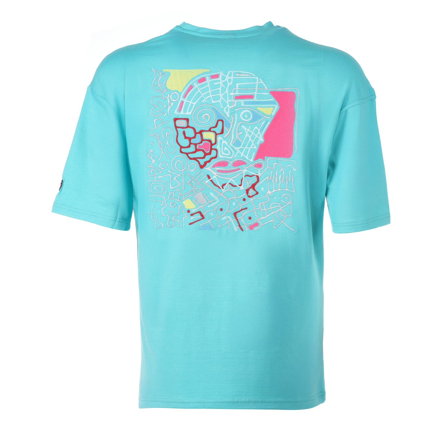 Beginning Composition Oversize-Shirt - Türkis - Unisex