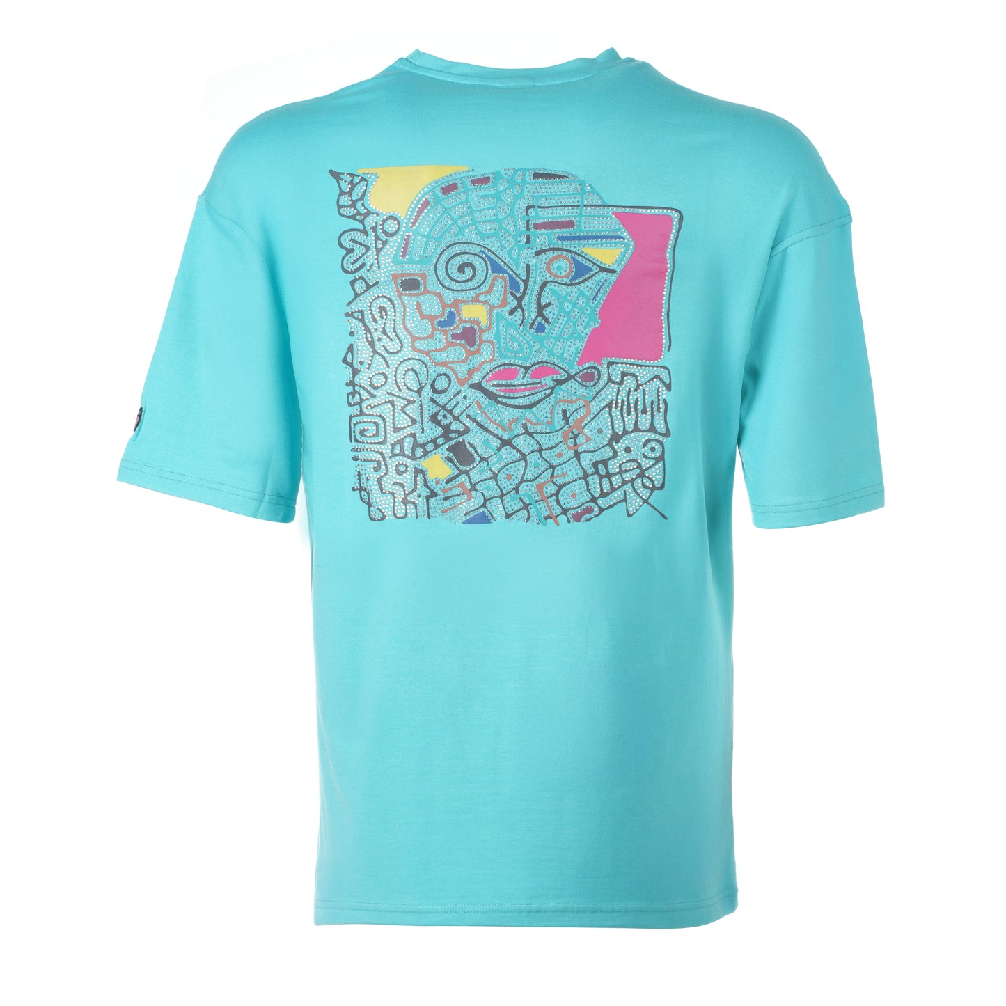 Beginning Composition Oversize-Shirt - Türkis - Unisex