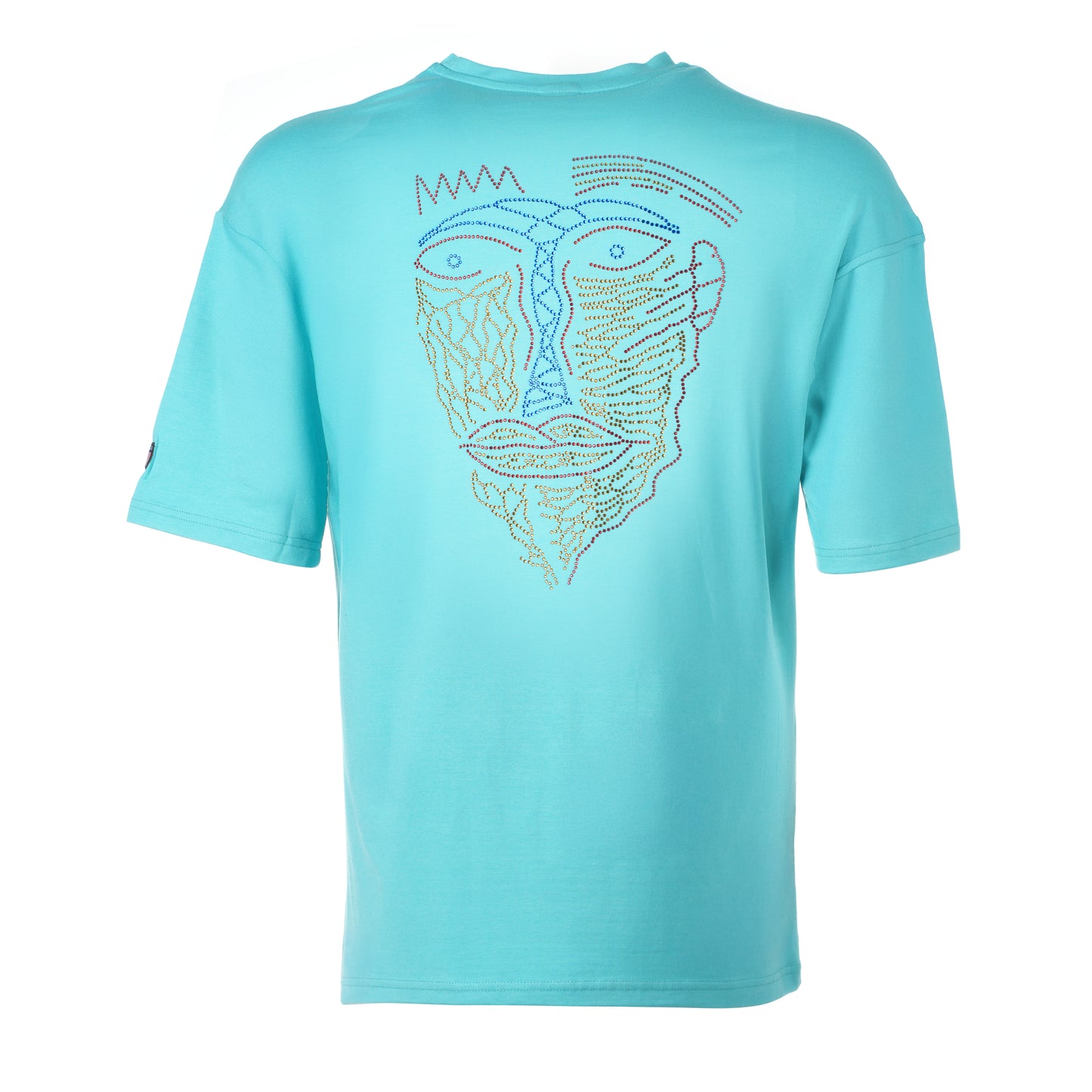 Blues Eyes Oversize-Shirt - Türkis - Unisex