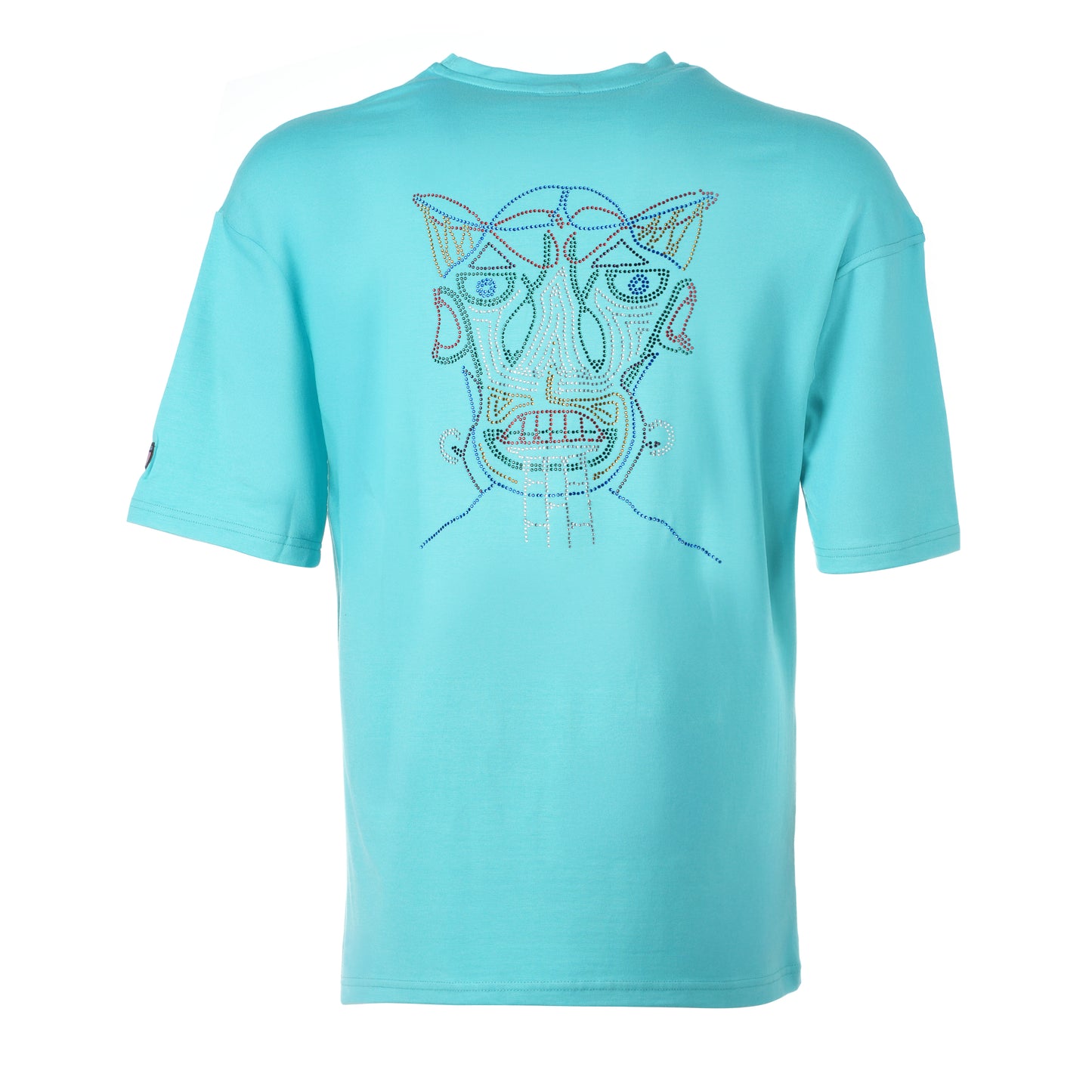 Smart Devil Oversize-Shirt - Türkis - Unisex