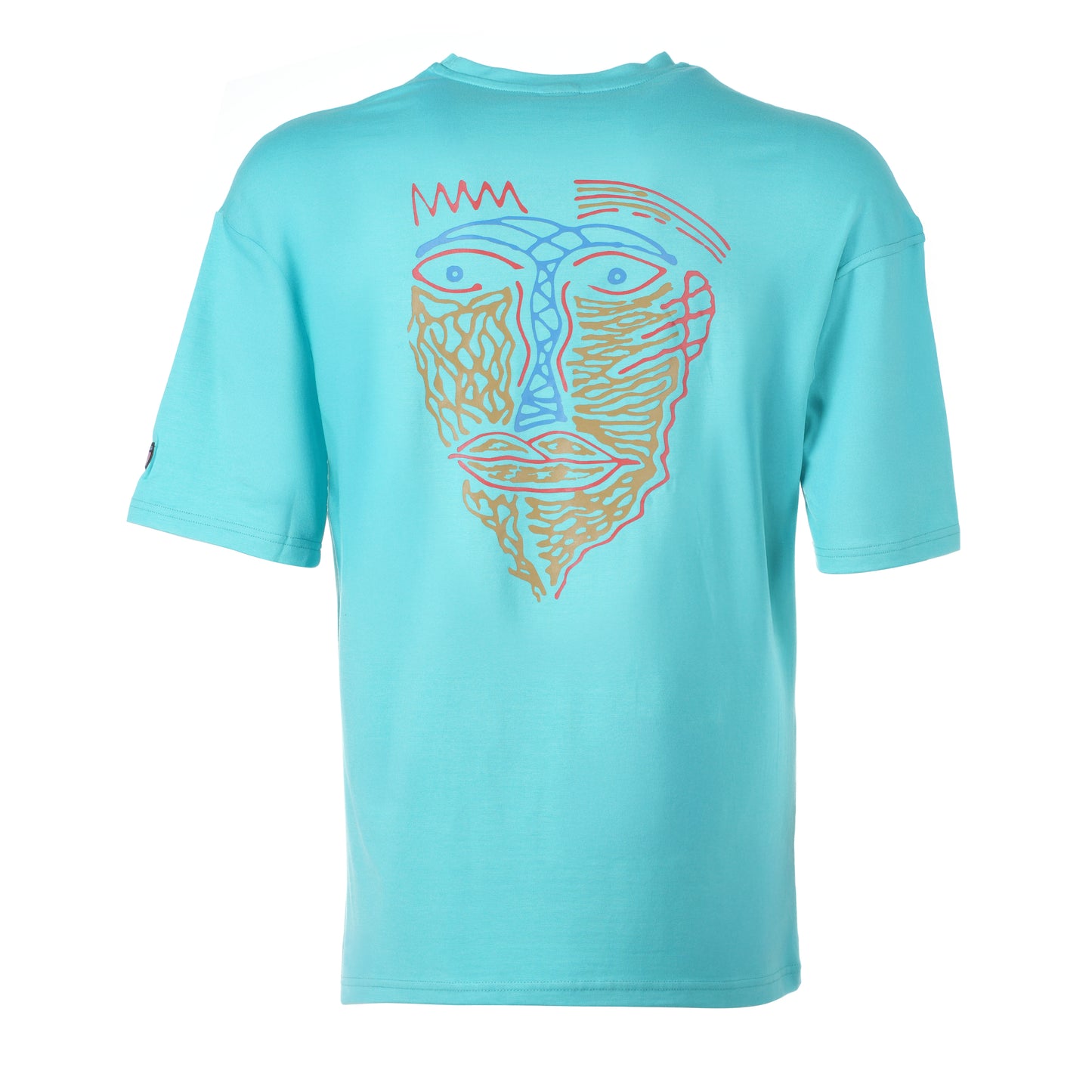 Blues Eyes Oversize-Shirt - Türkis - Unisex