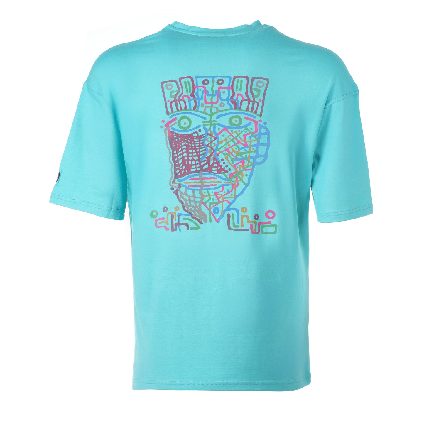 Face of Niho Oversize-Shirt - Türkis - Unisex