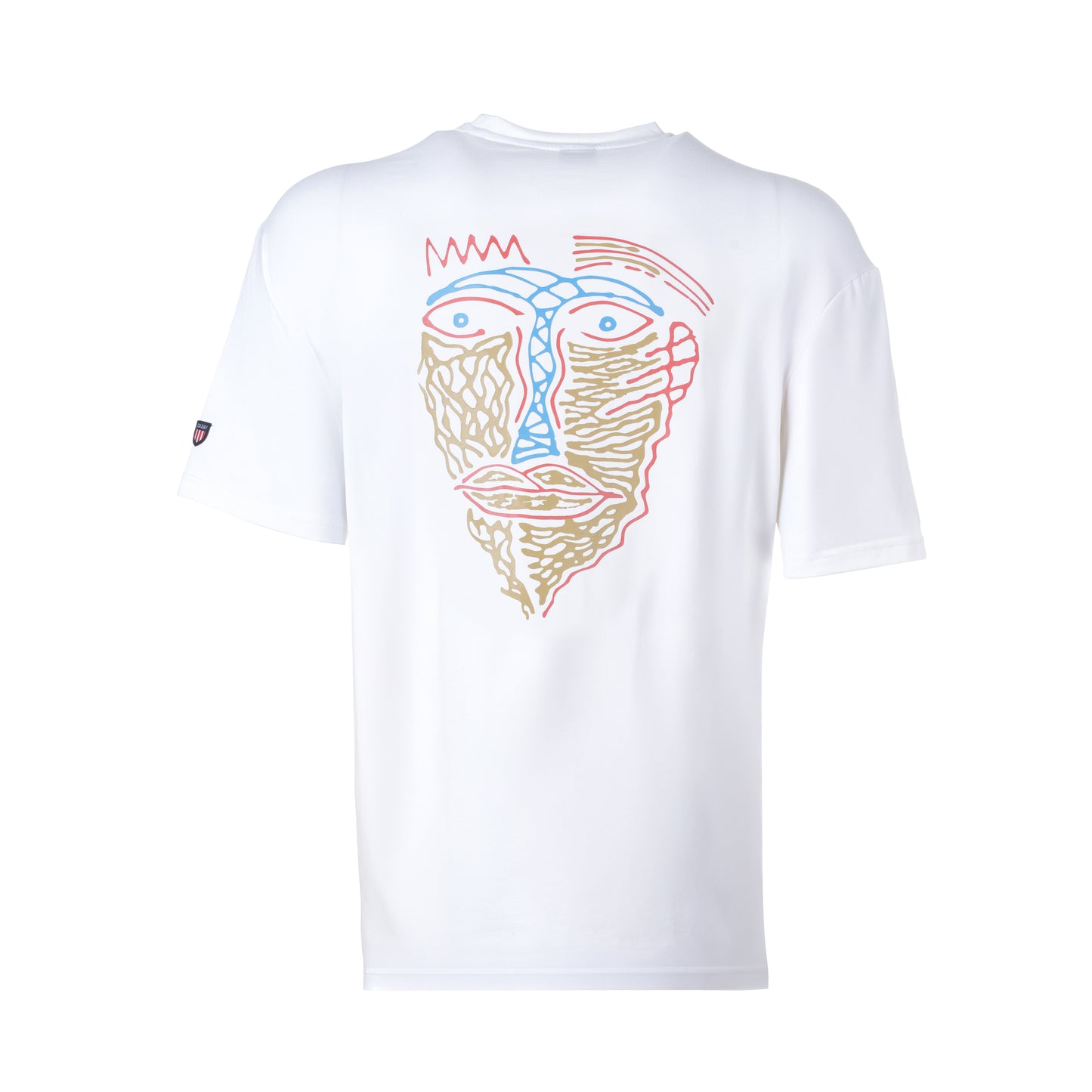 Blues Eyes Oversize-Shirt - Weiß - Unisex