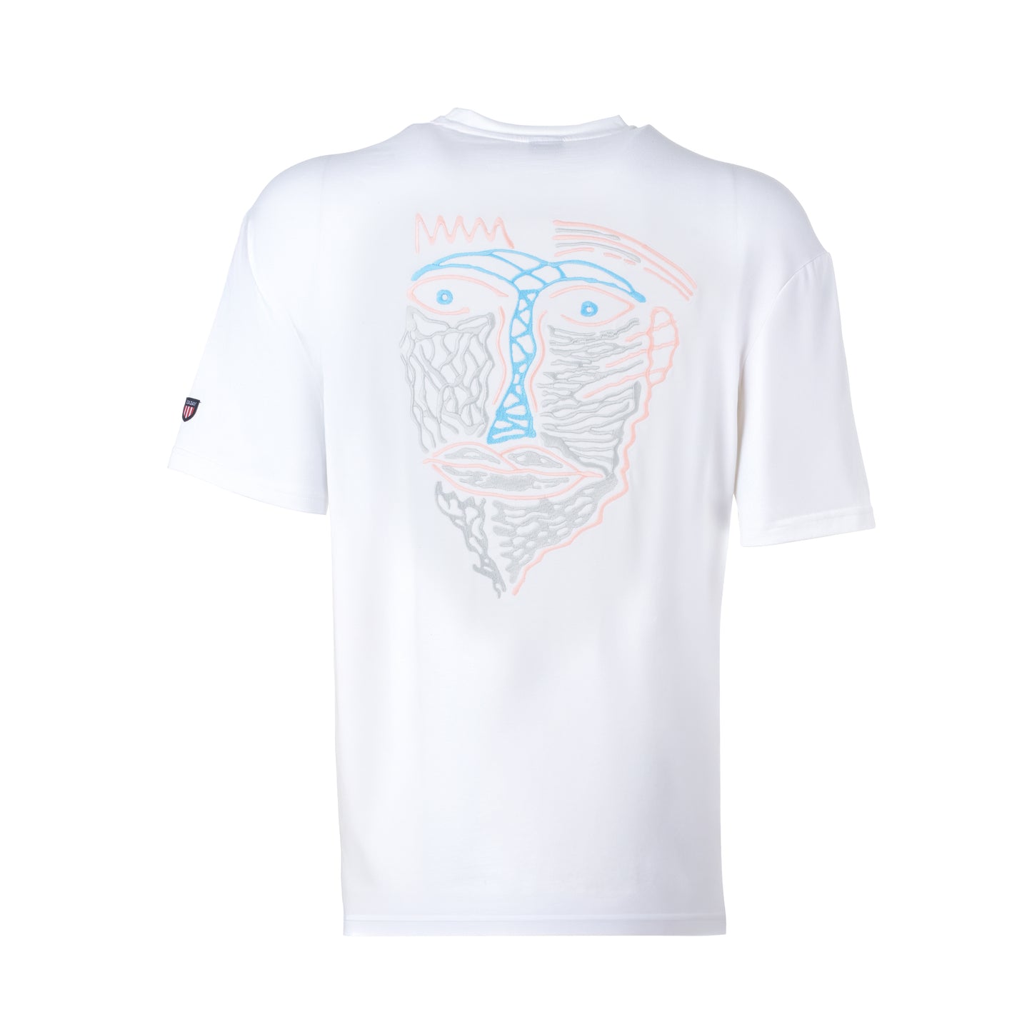 Blues Eyes Oversize-Shirt - Weiß - Unisex
