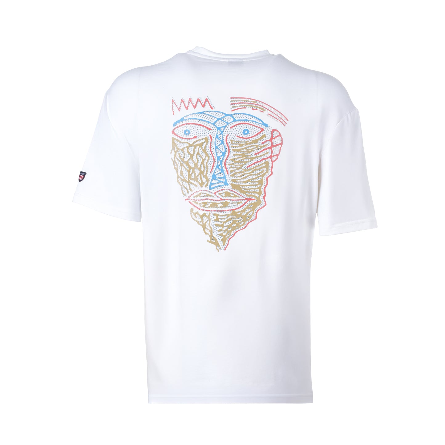 Blues Eyes Oversize-Shirt - Weiß - Unisex