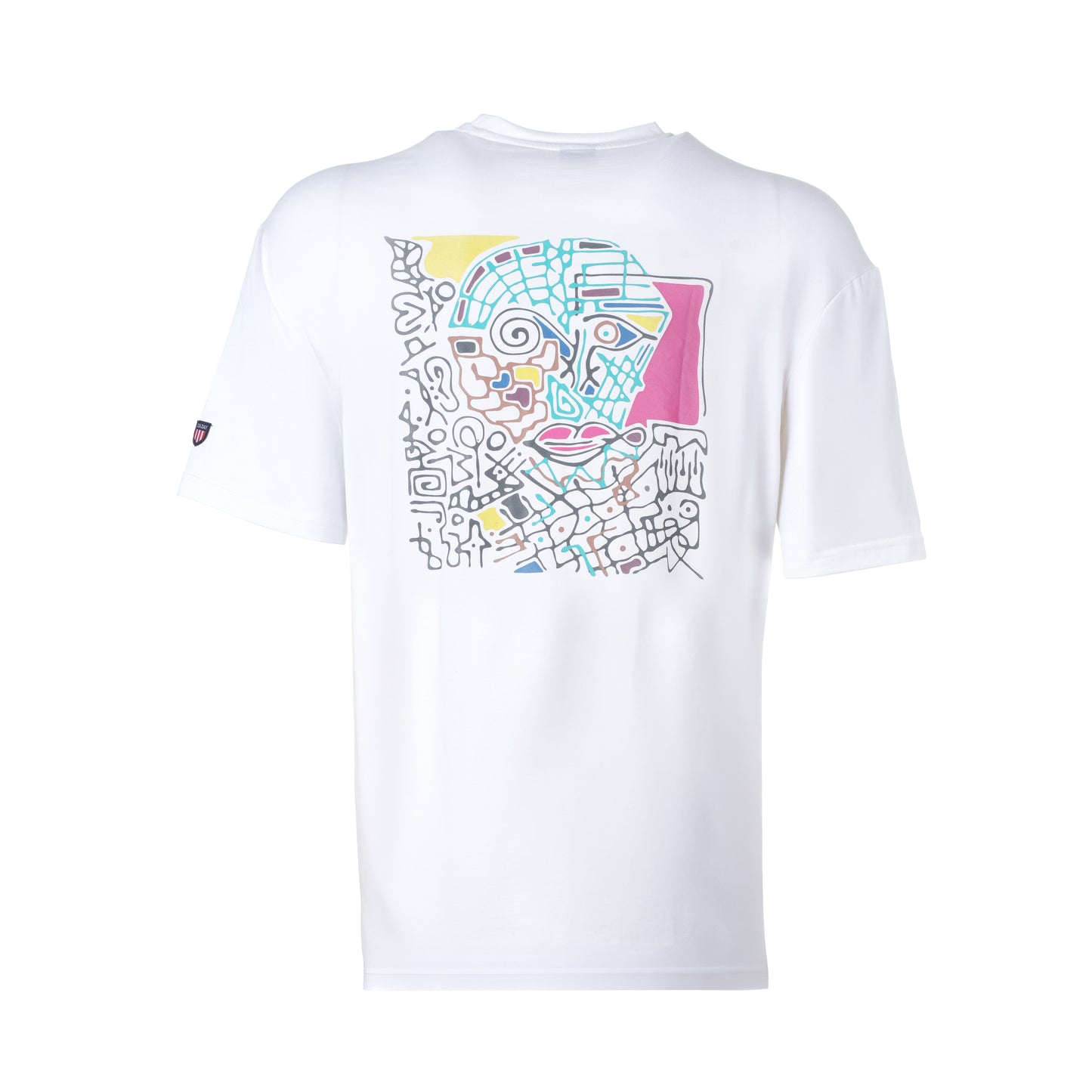 Beginning Composition Oversize-Shirt - Weiß - Unisex