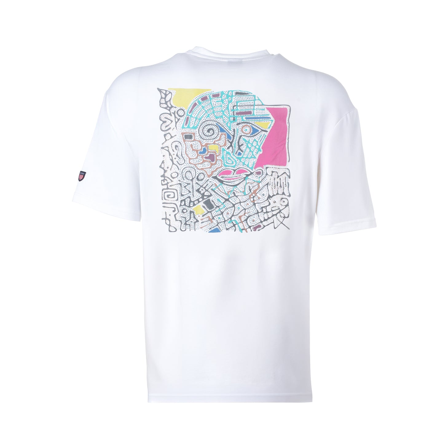 Beginning Composition Oversize-Shirt - Weiß - Unisex