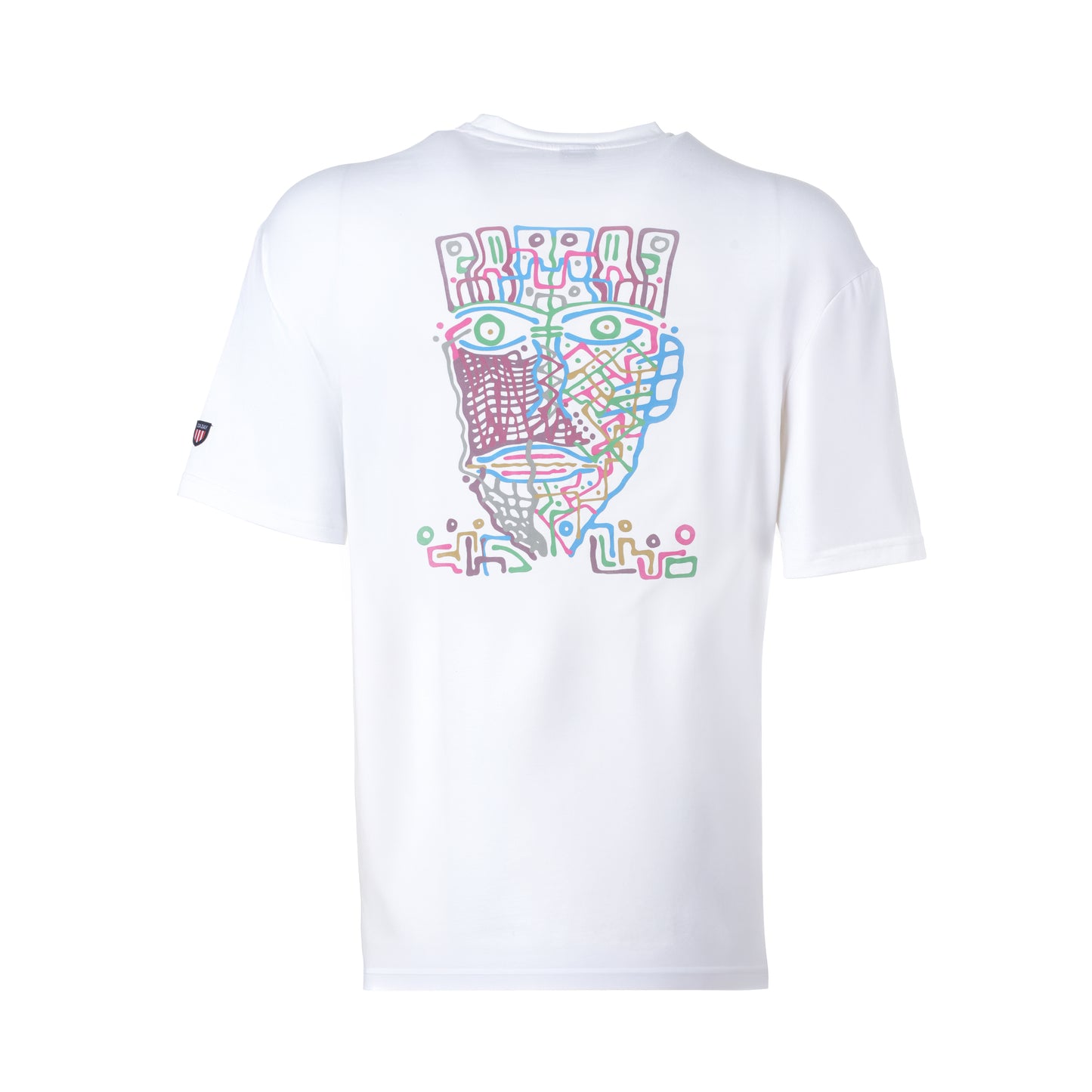 Face of Niho Oversize-Shirt - Weiß - Unisex