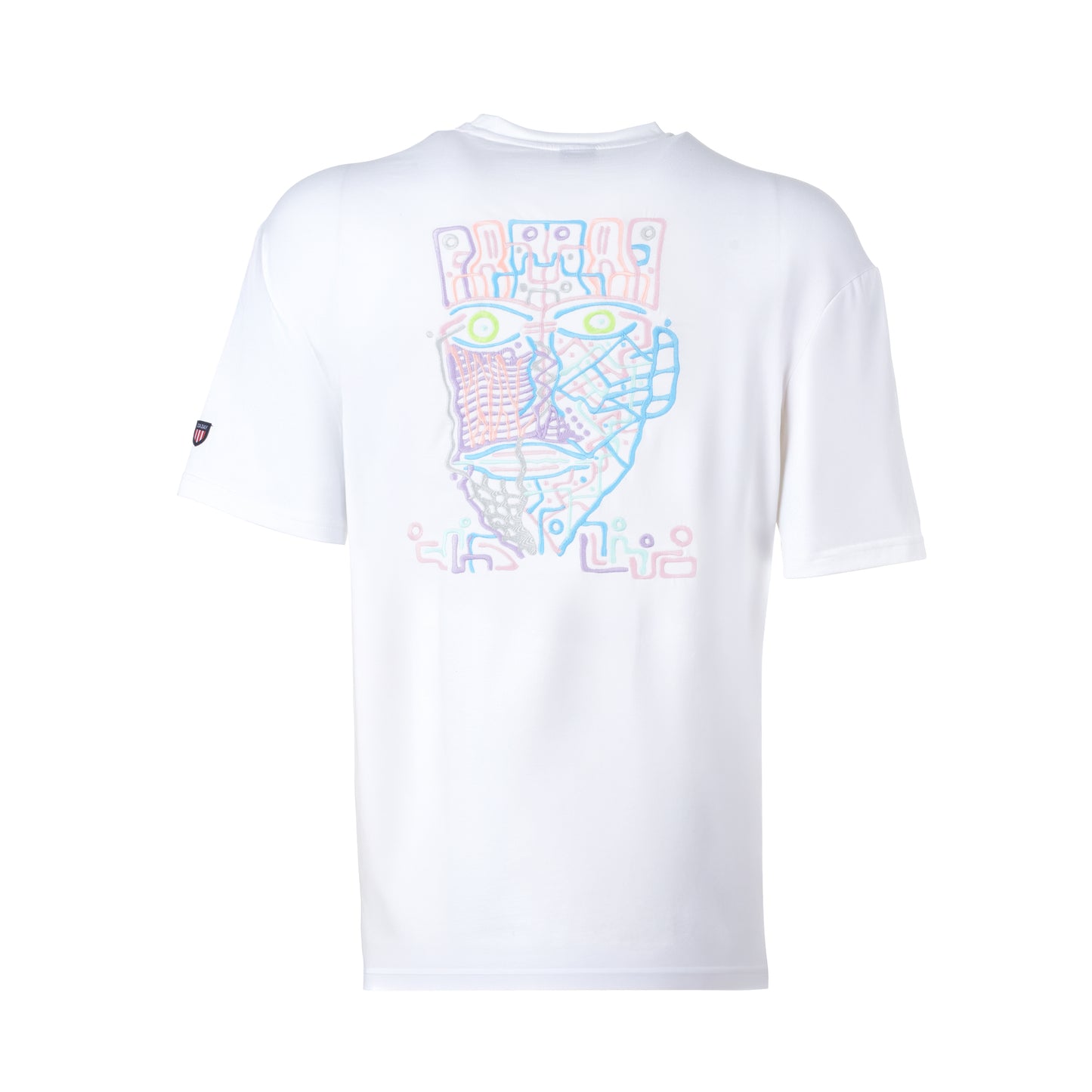 Face of Niho Oversize-Shirt - Weiß - Unisex