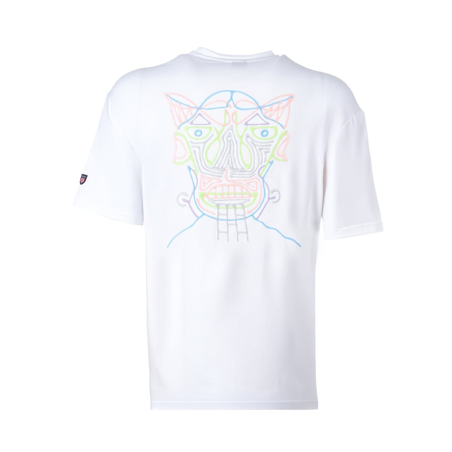 Smart Devil Oversize-Shirt - Weiß - Unisex