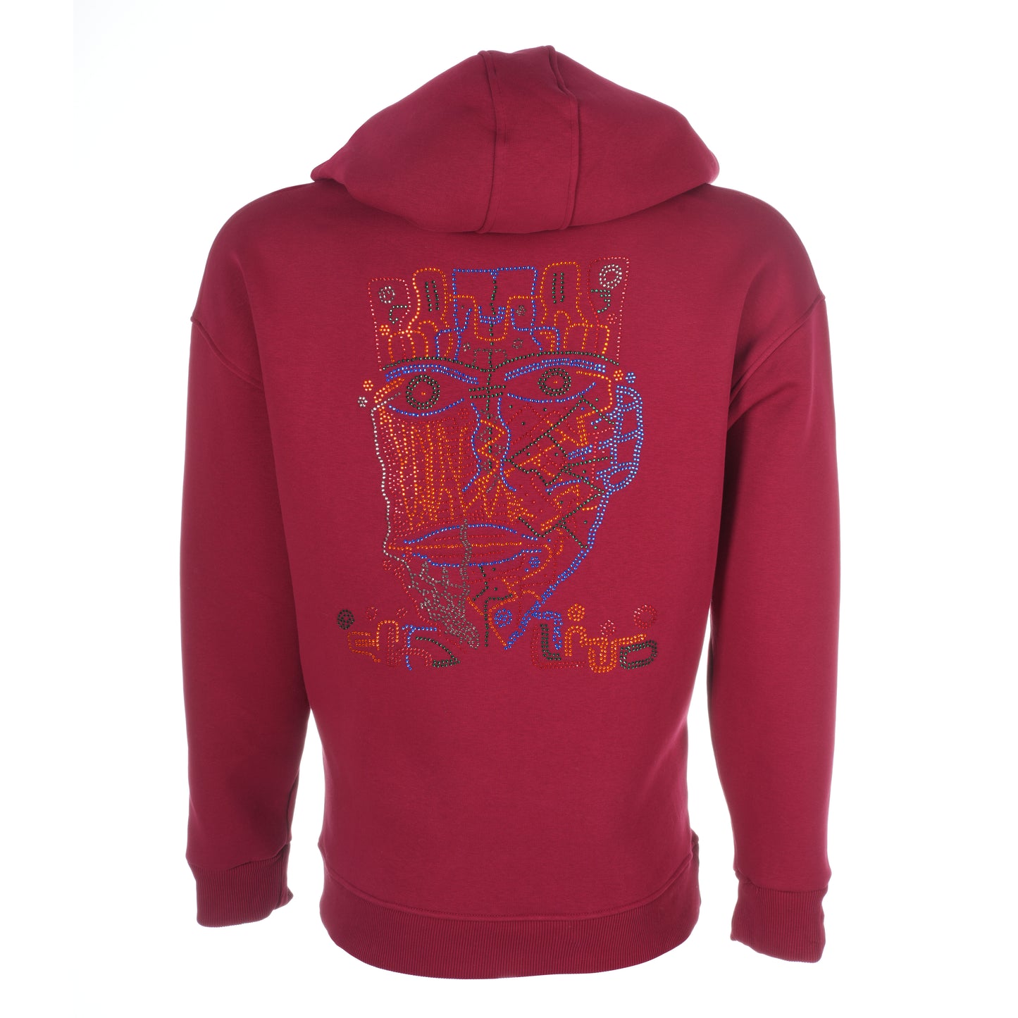 Face of Niho Hoodie - Bordeaux - Unisex