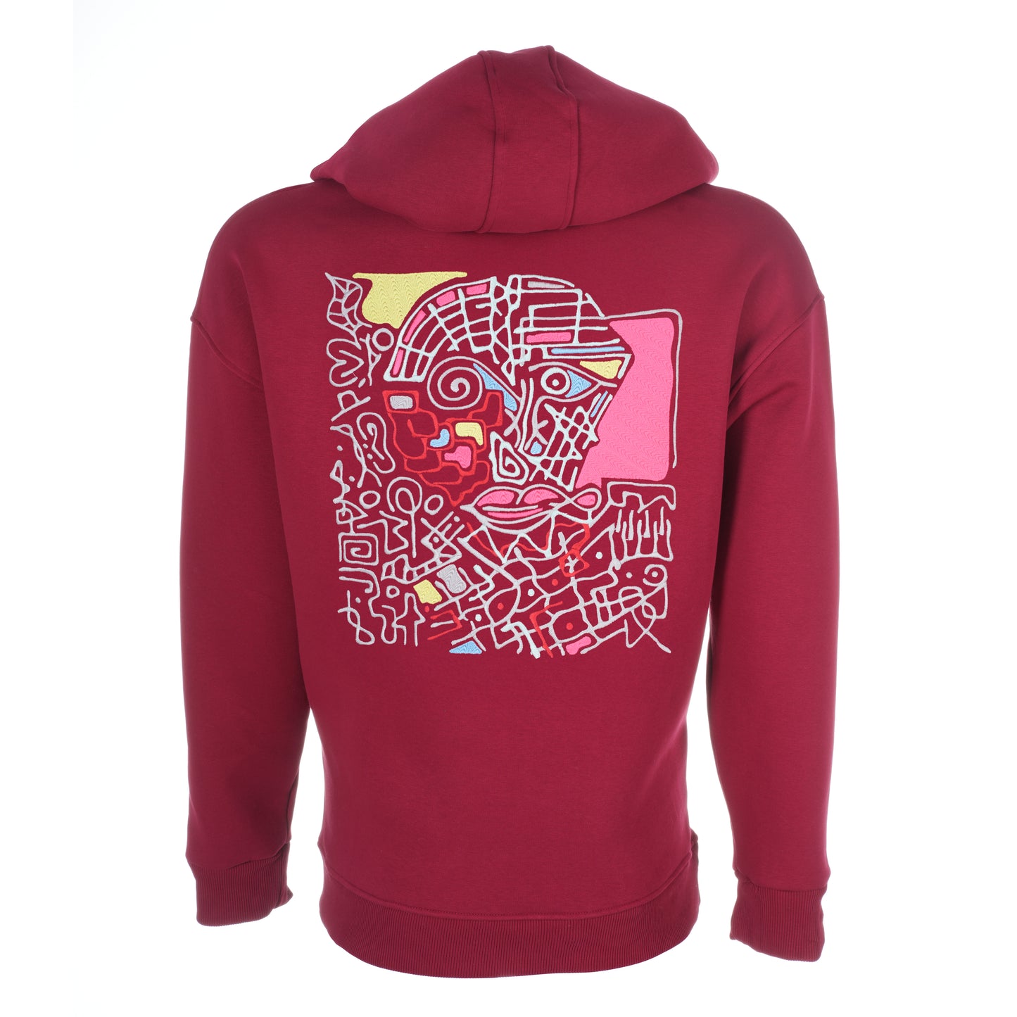 Beginning Composition Hoodie - Bordeaux - Unisex