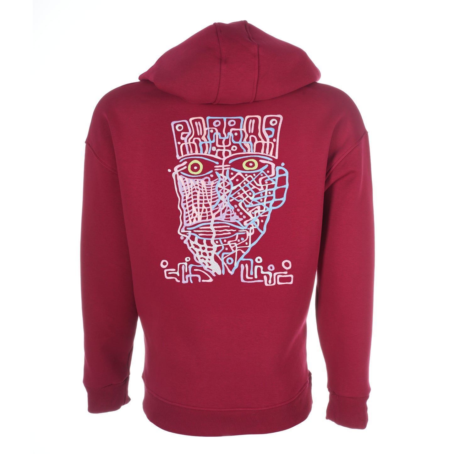 Face of Niho Hoodie - Bordeaux - Unisex