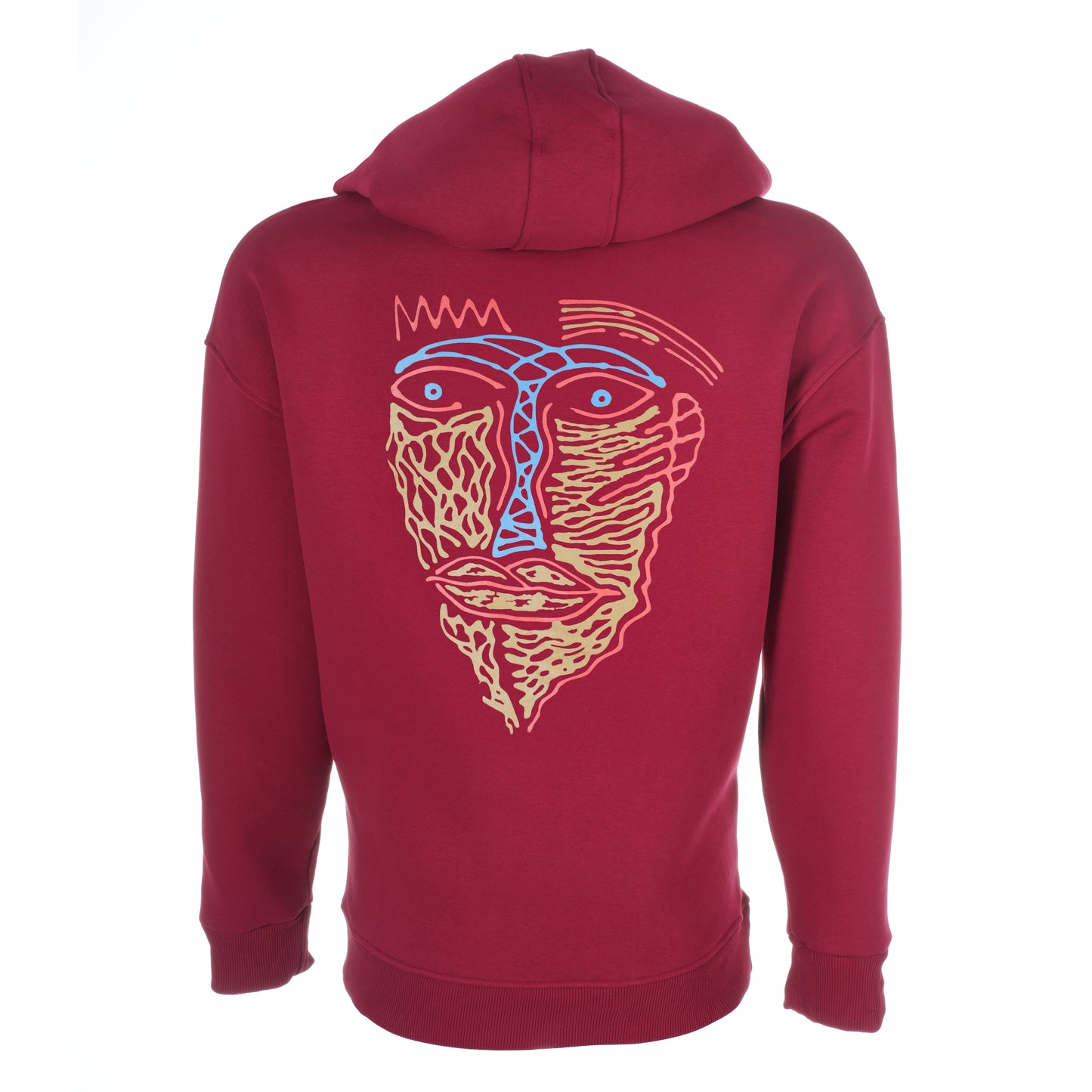 Blues Eyes Hoodie - Bordeaux - Unisex