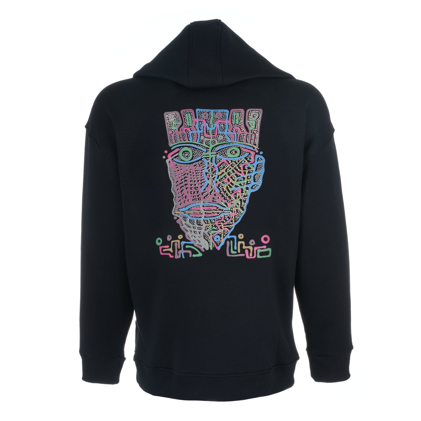 Face of Niho Hoodie - Schwarz - Unisex