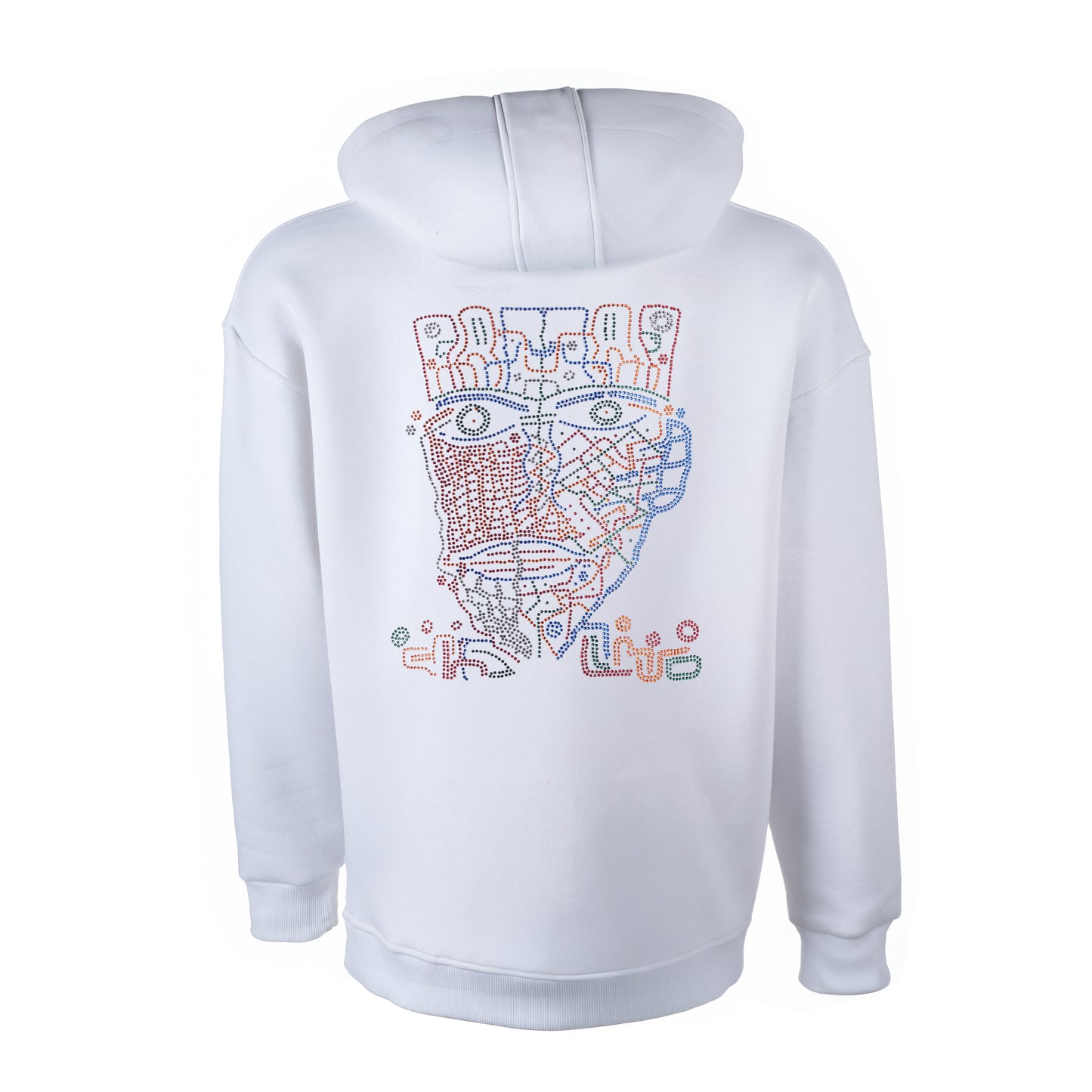 Face of Niho Hoodie - Weiß - Unisex